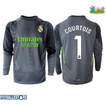 Real Madrid Thibaut Courtois #1 Keeper Tredjedrakt 2025-26 Langermet